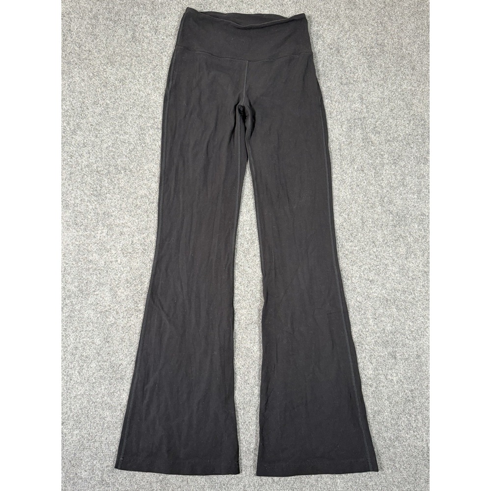 Lululemon Lululemon Groove Super-High-Rise Nulu Flared Yoga Pants Womens 6 Black